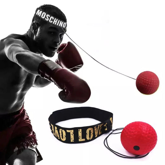 Improve reflexes fast: Head-Mounted Boxing Speed Ball Trainer! - Anasfit forge