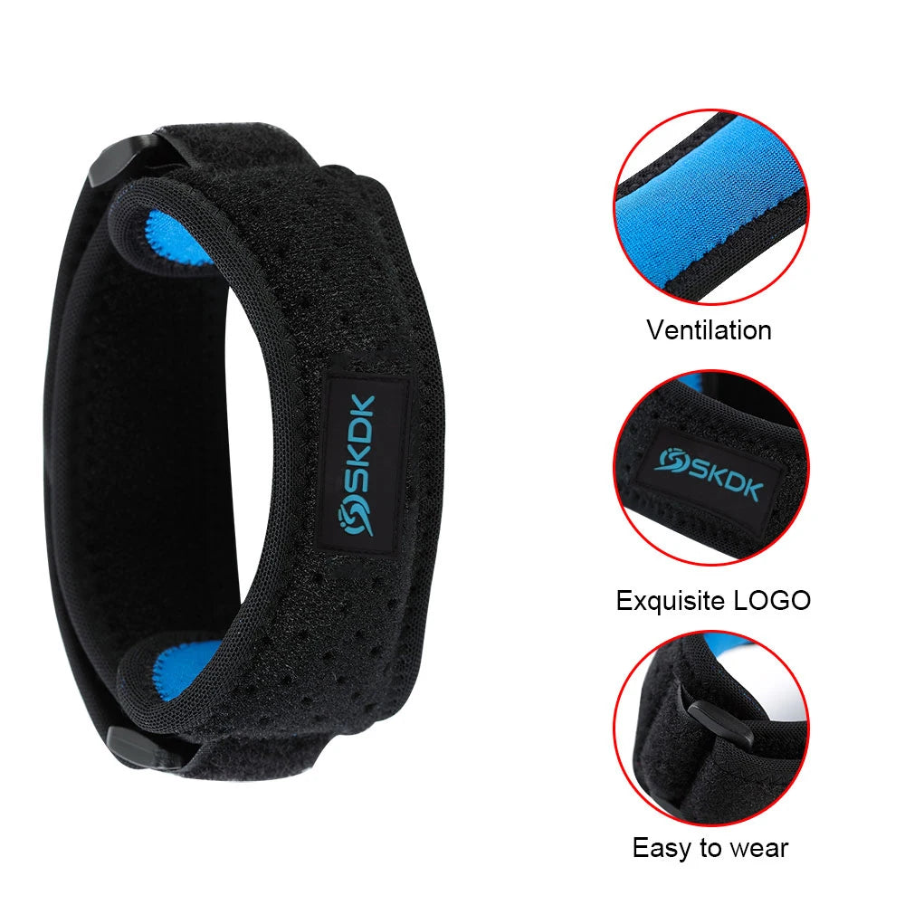 Stay active: Adjustable Patella Knee Band for ultimate support! - Anasfit forge