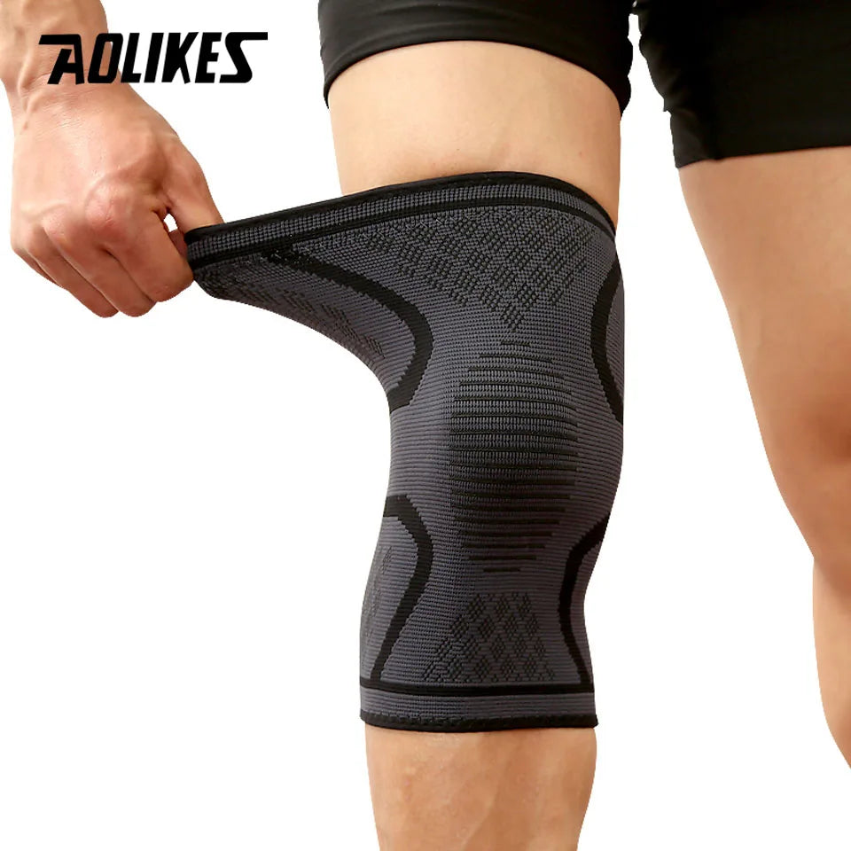 Protect and perform: Elastic Compression Knee Sleeve for sports! - Anasfit forge