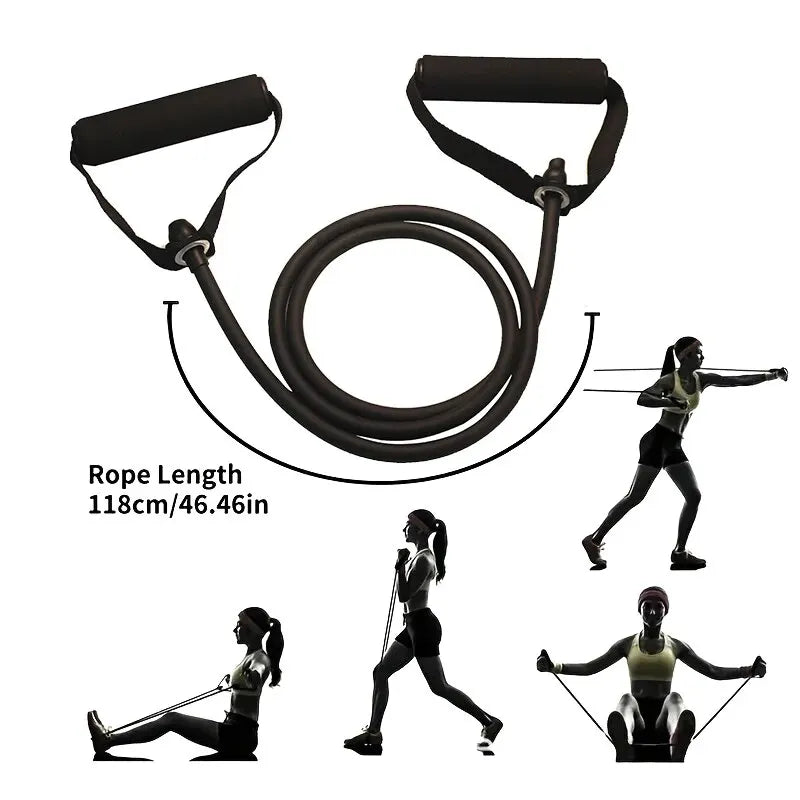 Transform workouts: Resistance Bands with Handles for effective strength training! - Anasfit forge