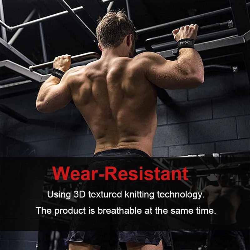 Lift heavier, grip stronger: Anti-Slip Silicone Weightlifting Straps! - Anasfit forge