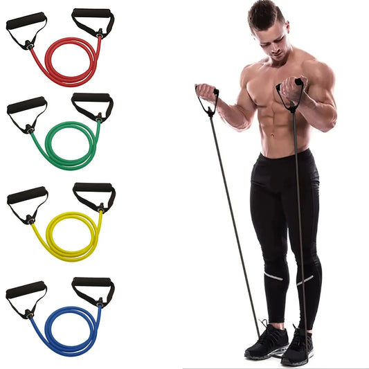 Transform workouts: Resistance Bands with Handles for effective strength training! - Anasfit forge