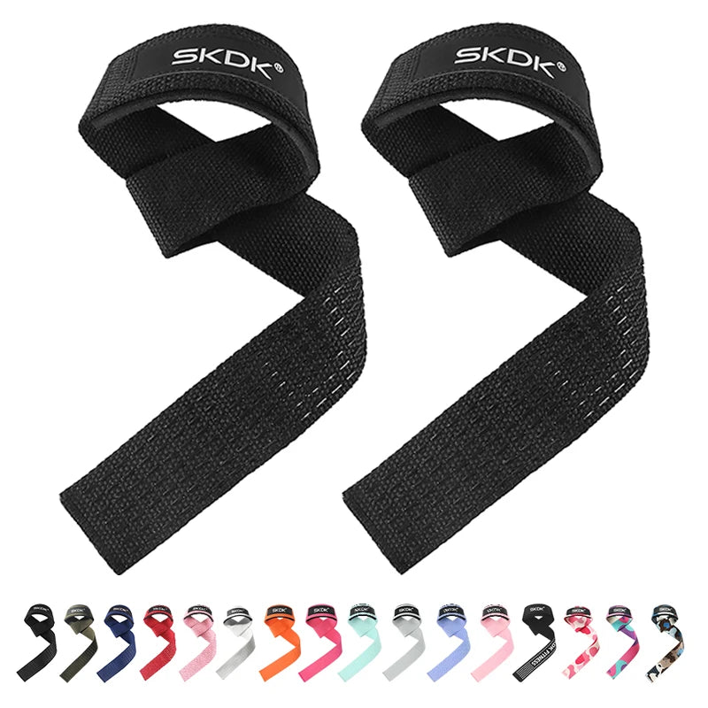 Lift heavier, grip stronger: Anti-Slip Silicone Weightlifting Straps! - Anasfit forge