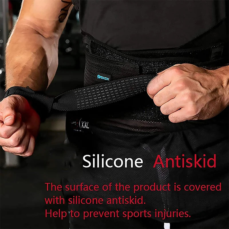 Lift heavier, grip stronger: Anti-Slip Silicone Weightlifting Straps! - Anasfit forge