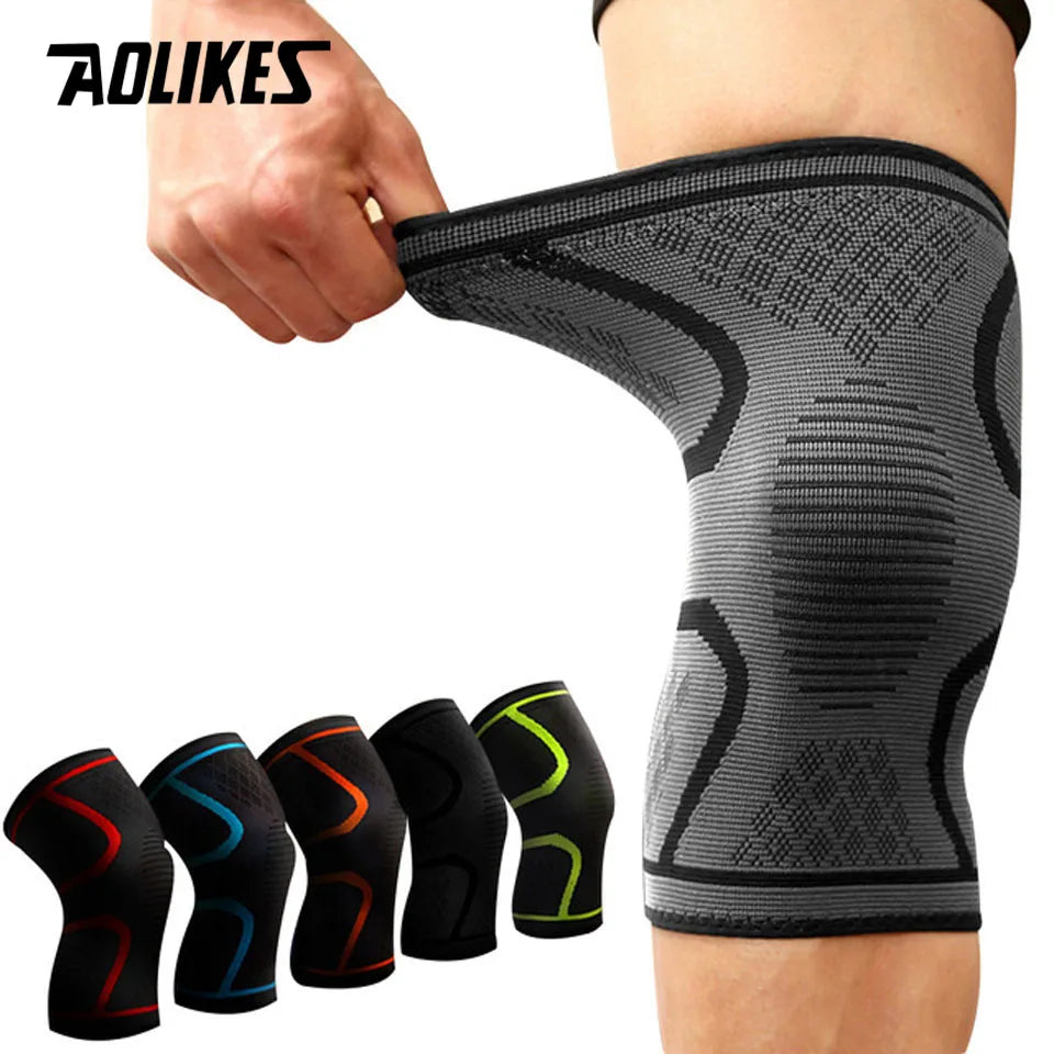 Protect and perform: Elastic Compression Knee Sleeve for sports! - Anasfit forge